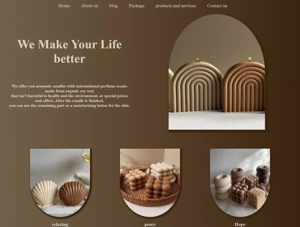 انشاء صفحه هبوط landing page