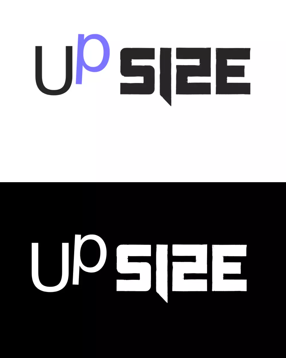 تصميم شعارين وهوية بصرية مميزة بدقة 4K