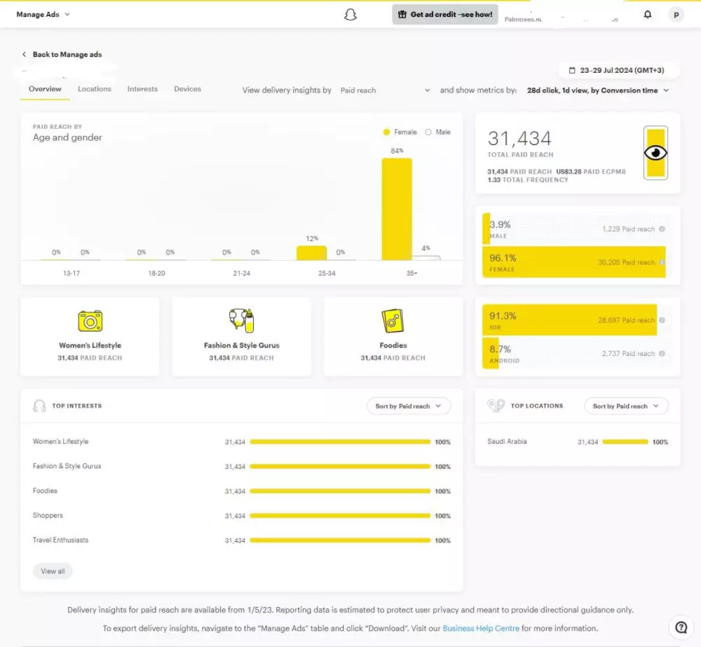 إدارة جميع منصات التواصل الإجتماعي مع تنزيل يومي