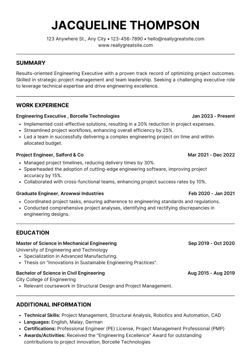 كتابة سيرة ذاتية ATS و (Ar - EN)