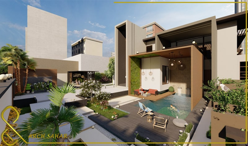 تصميم معماري للمخططات و الواجهات وتصميم داخلي