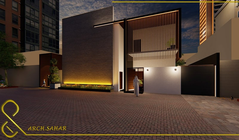 تصميم معماري للمخططات و الواجهات وتصميم داخلي