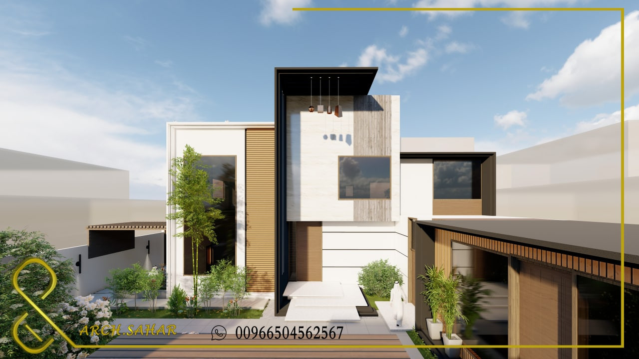 تصميم معماري للمخططات و الواجهات وتصميم داخلي