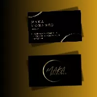 كارت شخصي أنيق يميزك في كل لقاء