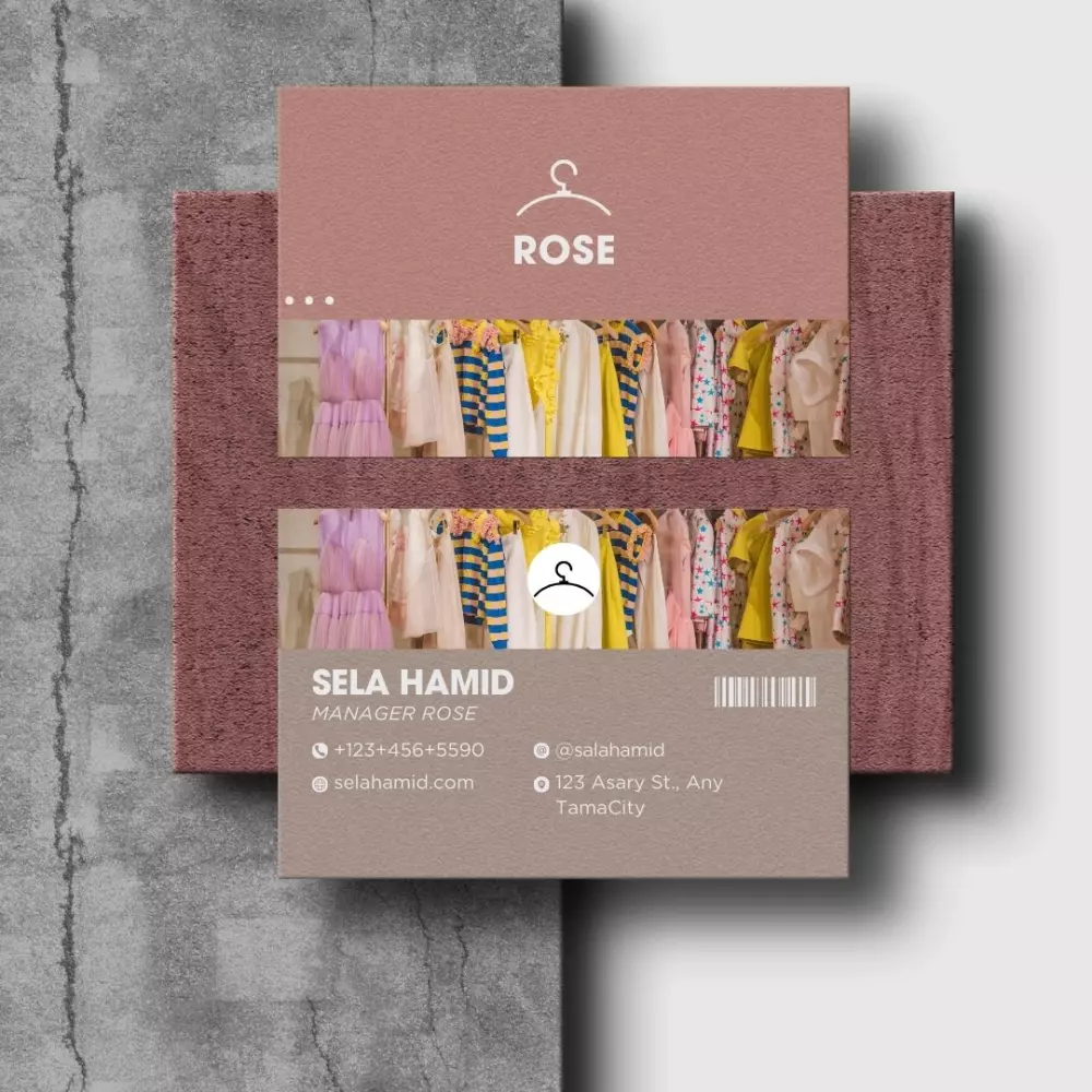 كارت شخصي أنيق يميزك في كل لقاء