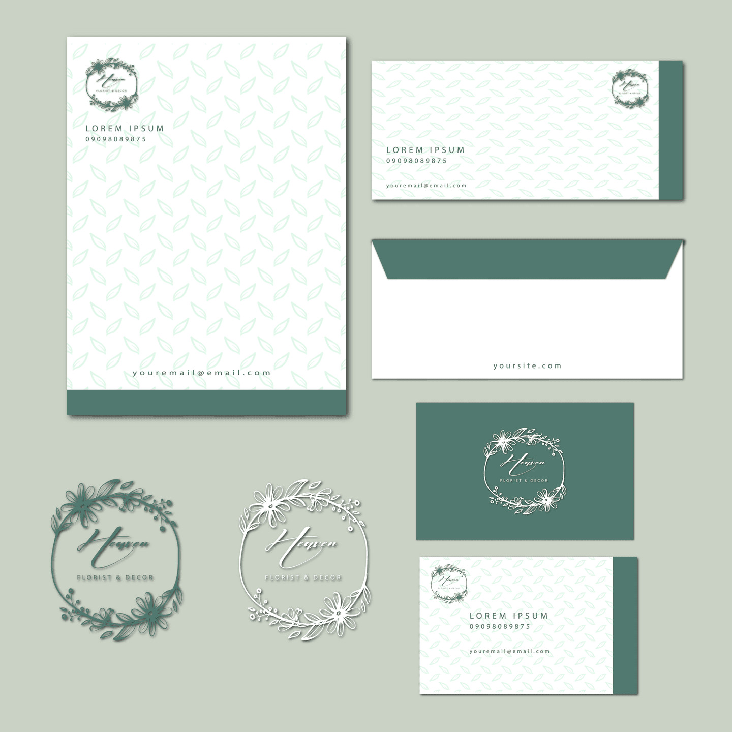 تصميم احترافي لهوية شركة