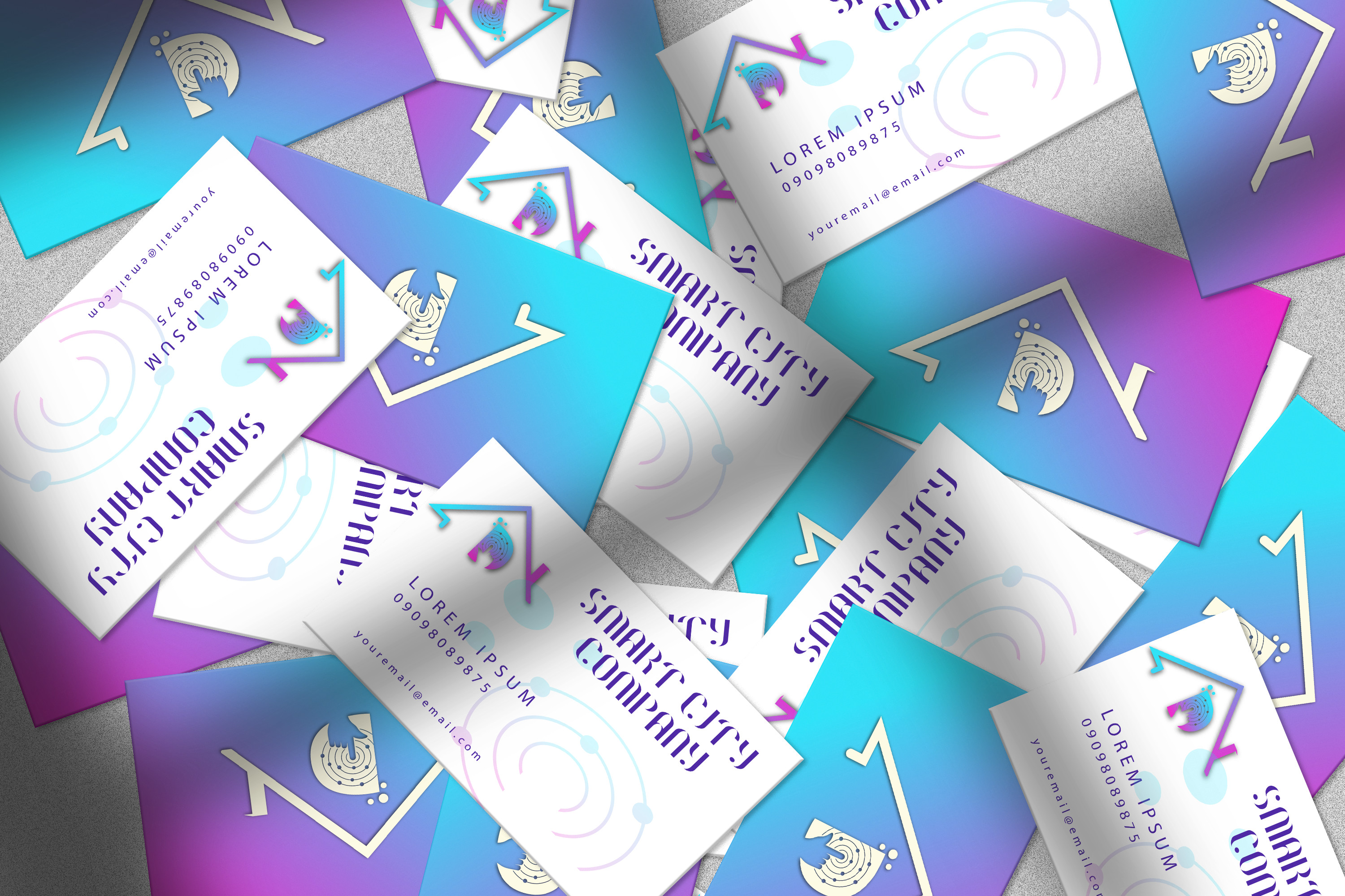 تصميم احترافي لهوية شركة