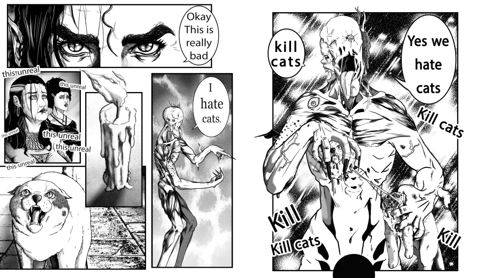 رسم القصص المصوره كوميكس او مانجا Comics Book