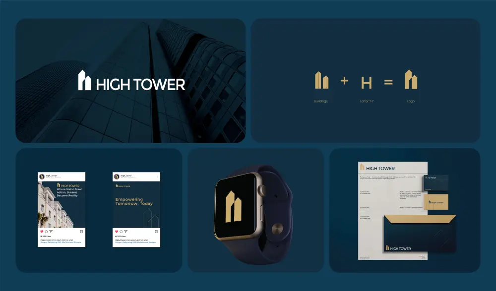 تصميم شعار (عقارات - شركات - مطاعم - نصي - ايقوني - احترافي)