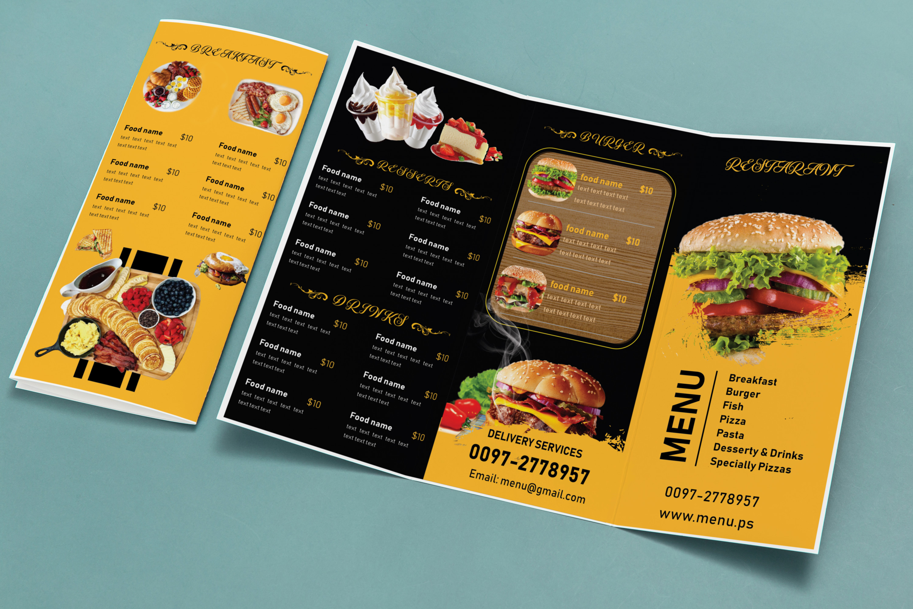 تصميم بروشور احترافي وجذاب