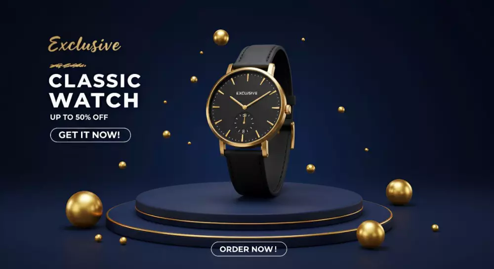 تصميم إعلانات منتجات فاخرة بجودة عالية وإبداع مميز