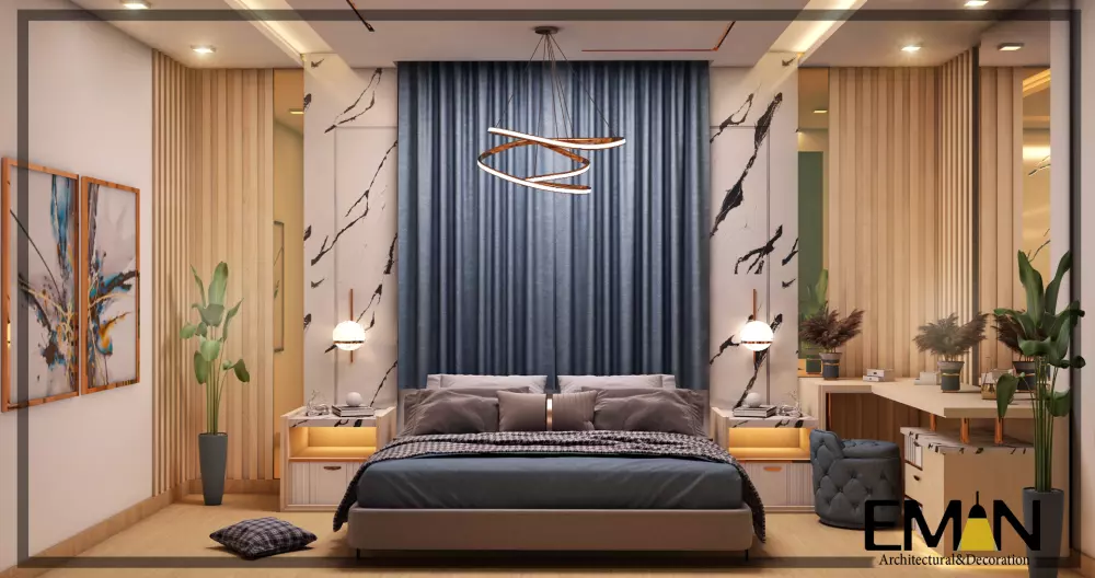 تصميم داخلي مساحة 5م