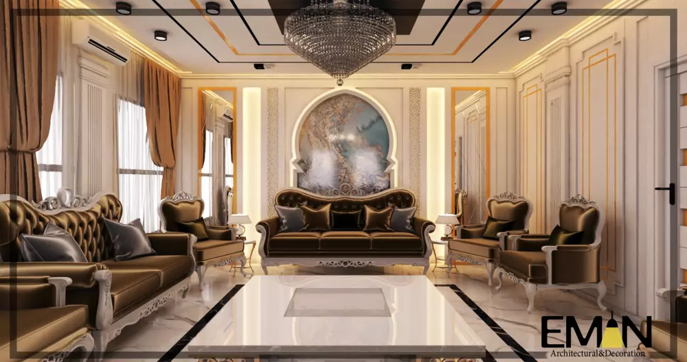 تصميم داخلي مساحة 5م