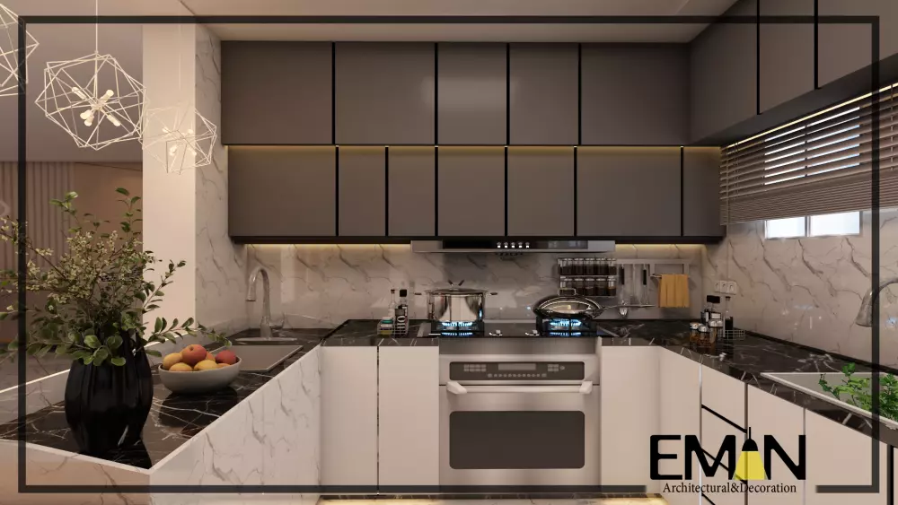 تصميم داخلي مساحة 5م