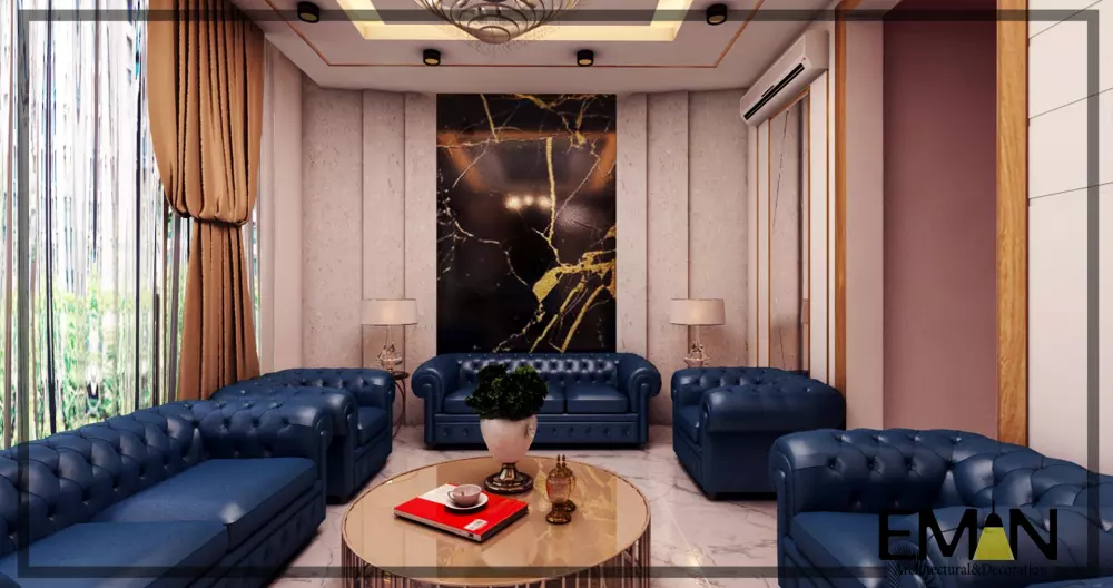 تصميم داخلي مساحة 5م