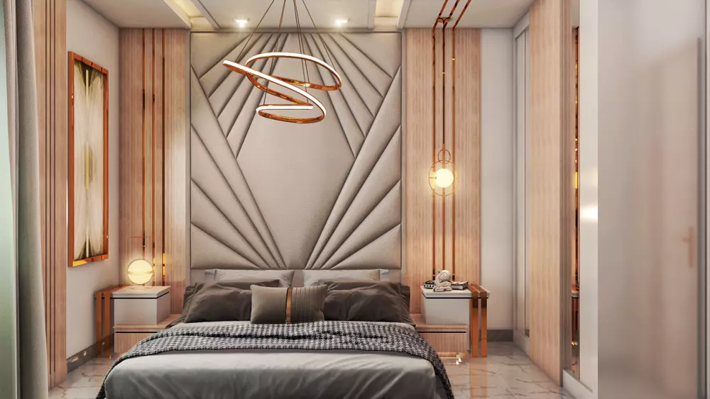 تصميم داخلي مساحة 5م