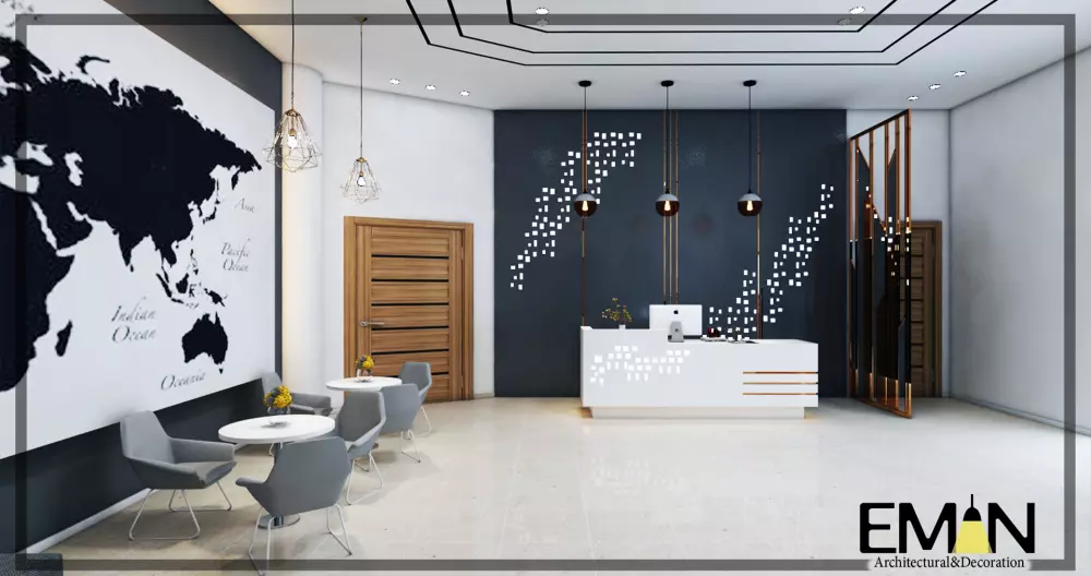 تصميم داخلي الادارية كل 7م