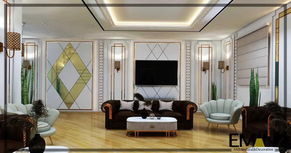 تصميم داخلي لمختلف الفراغات