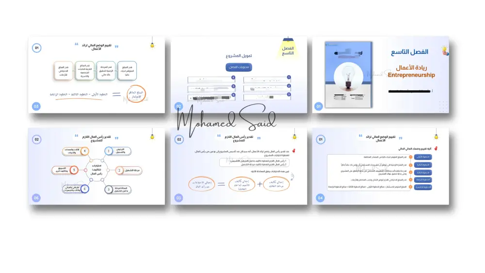 تصميم وكتابة عروض تقديمية بوربوينت احترافية تحقق أهدافك