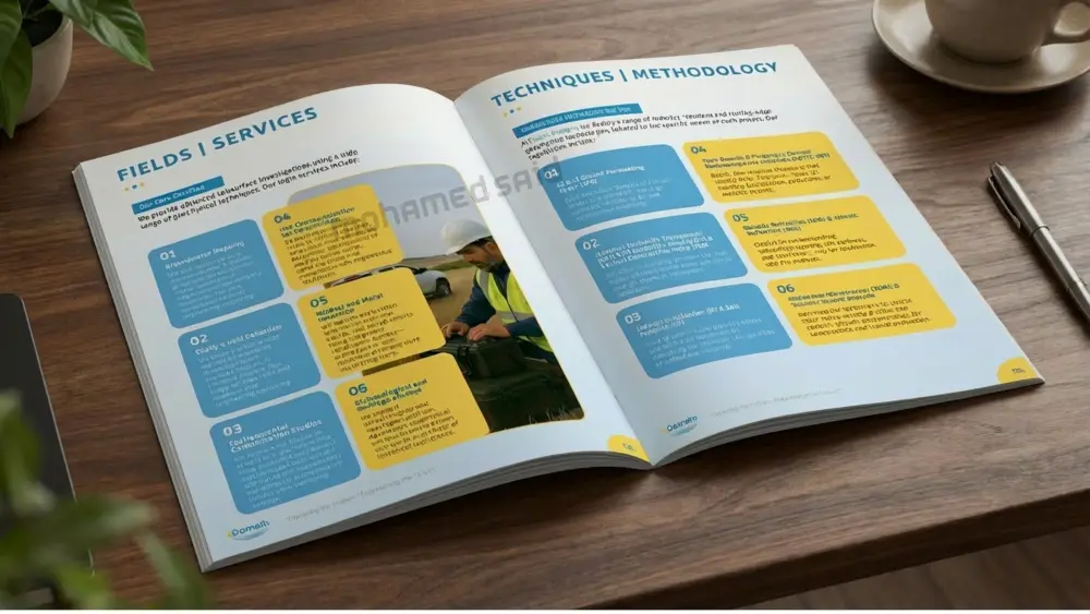 تصميم وكتابة بروفايل شركتك باحترافية عالية وجودة مميزة