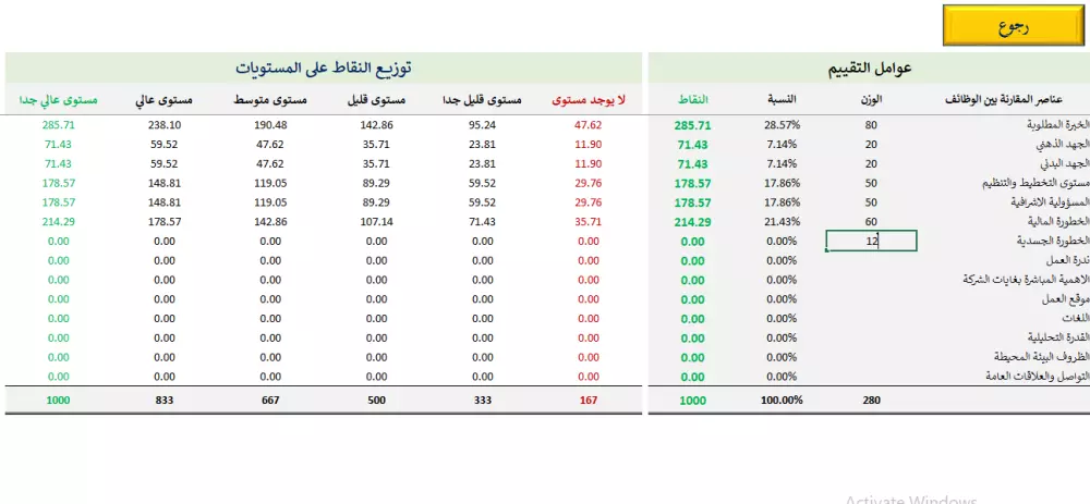 برنامج لعمل سلم رواتب احترافي