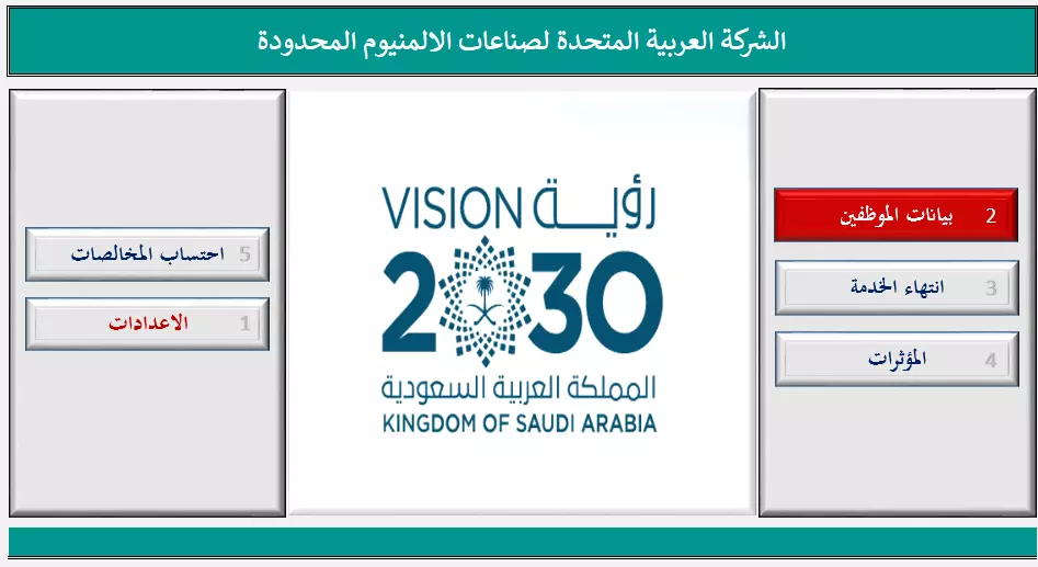 برنامج مخالصات الموظفين حسب النظام السعودي
