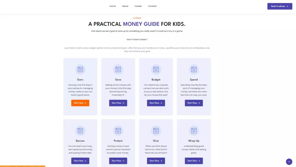 تصميم المواقع الإلكترونية Frontend Developer