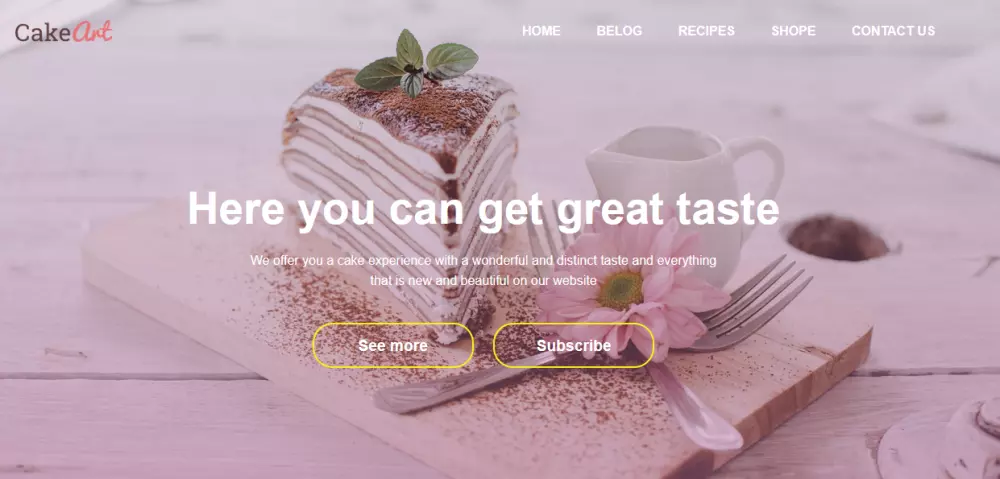 تصميم صفحة هبوط