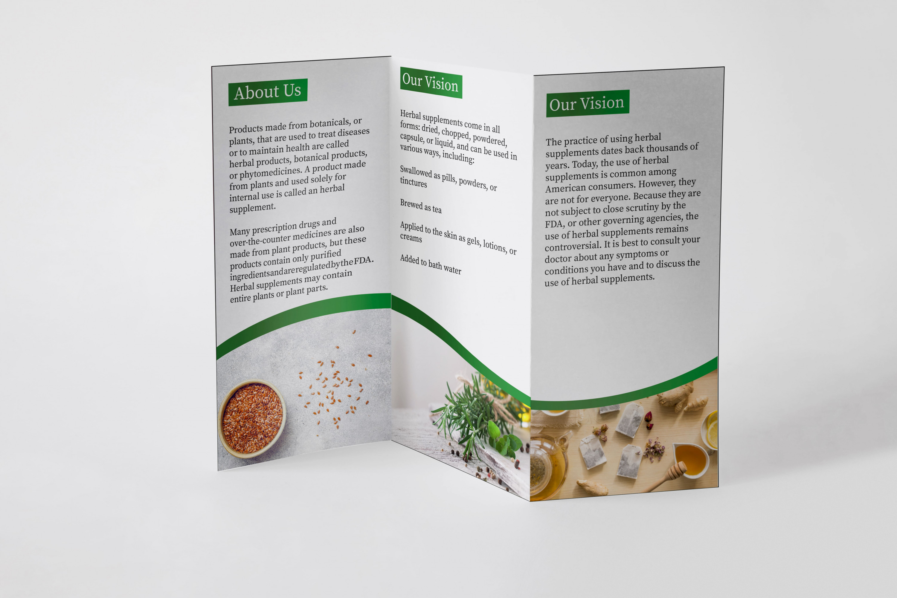 تصميم بروشور-منيو- فولدر- فلاير احترافي