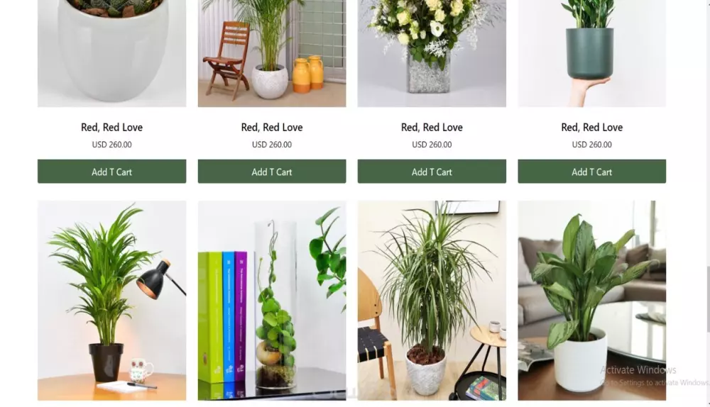 موقع بيع زهور يناسب لجميع الشاشات ويكون جذاب