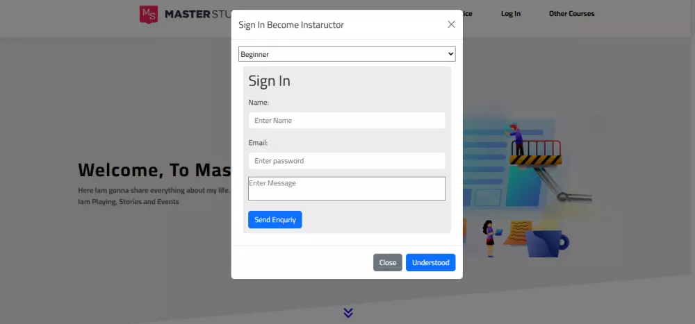 منصه لبيع الكورسات التعليميه