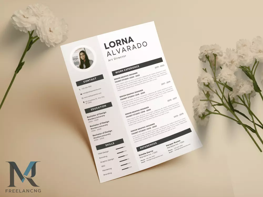 تصميم سيره ذاتيه Cv متوافق مع نظام ATS