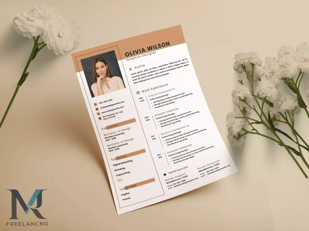 تصميم سيره ذاتيه Cv متوافق مع نظام ATS