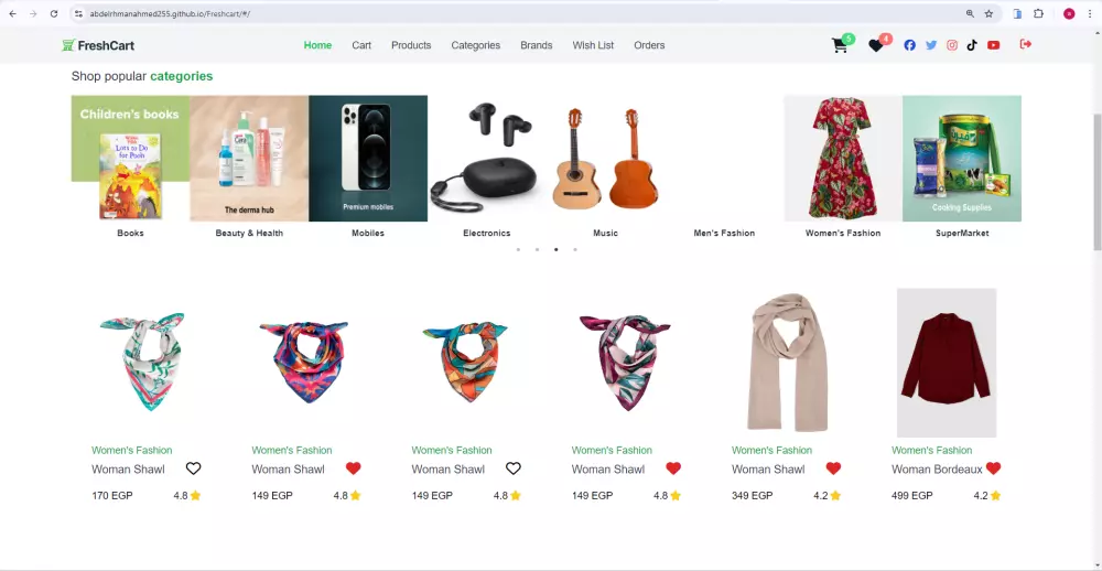 تطوير وتصميم واجهة موقع ويب احترافية