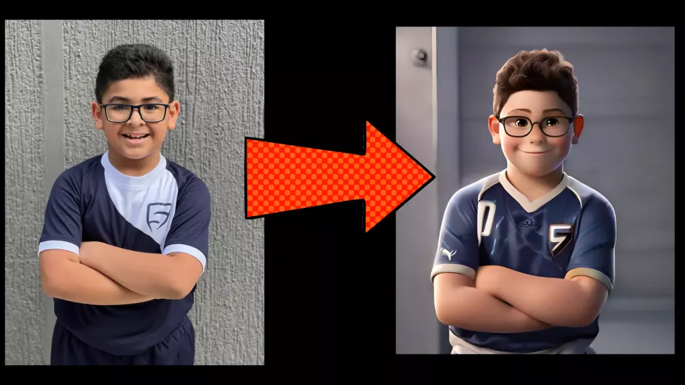 تحويل الصورة الشخصية الى صورة كرتونية احترافية