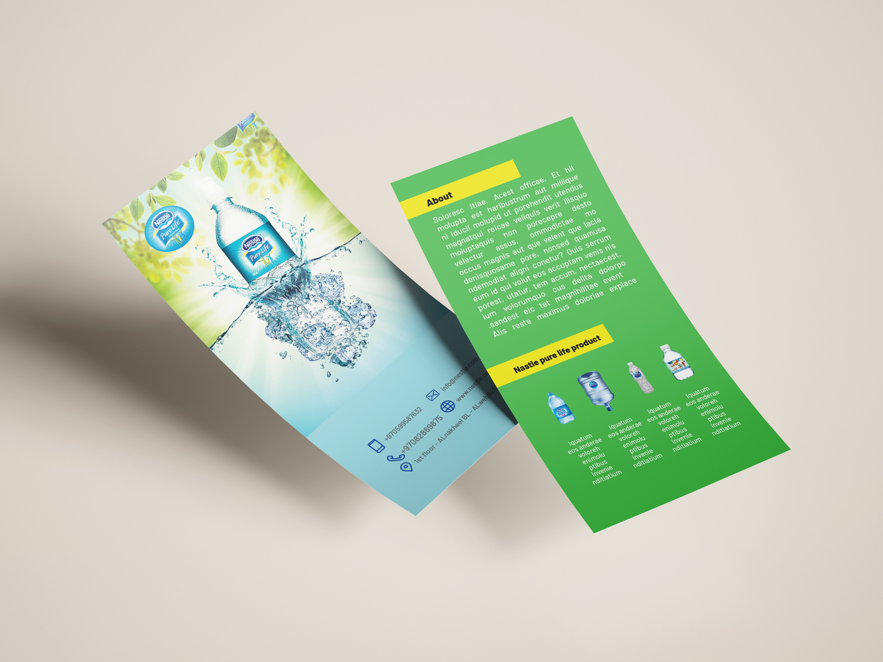 تصميم بروشور احترافي