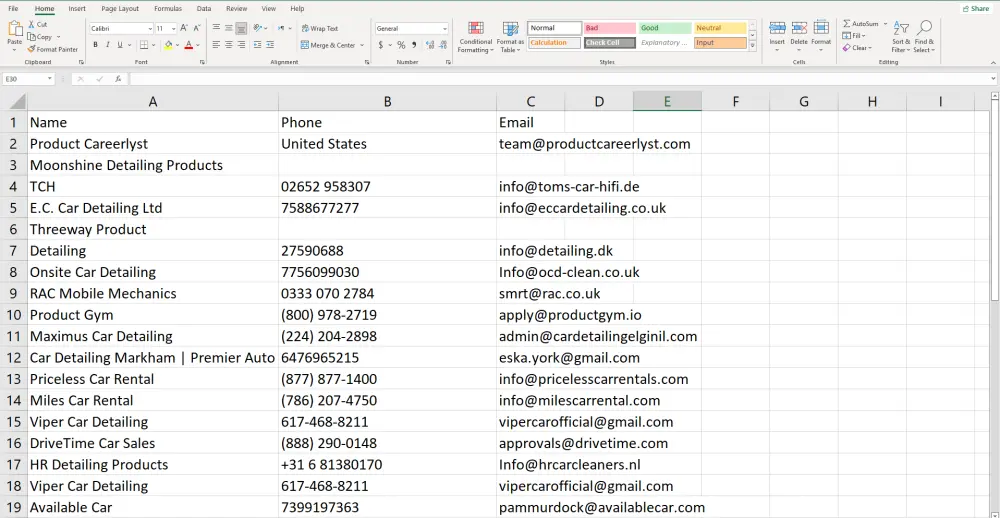استخراج البيانات من المواقع المختلفة(متاجر إلكترونية – مواقع إعلانات – منصات تعليمية – مواقع عقارات … وغيرها) ( Web Scraping ).