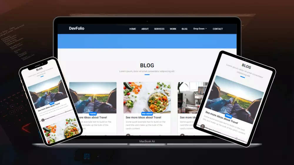 إنشاء صفحة هبوط احترافية للشركات والمؤسسات والمواقع الشخصية