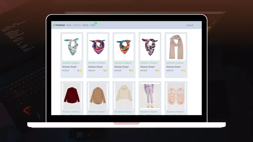 تصميم وبرمجة متجر إلكتروني احترافي