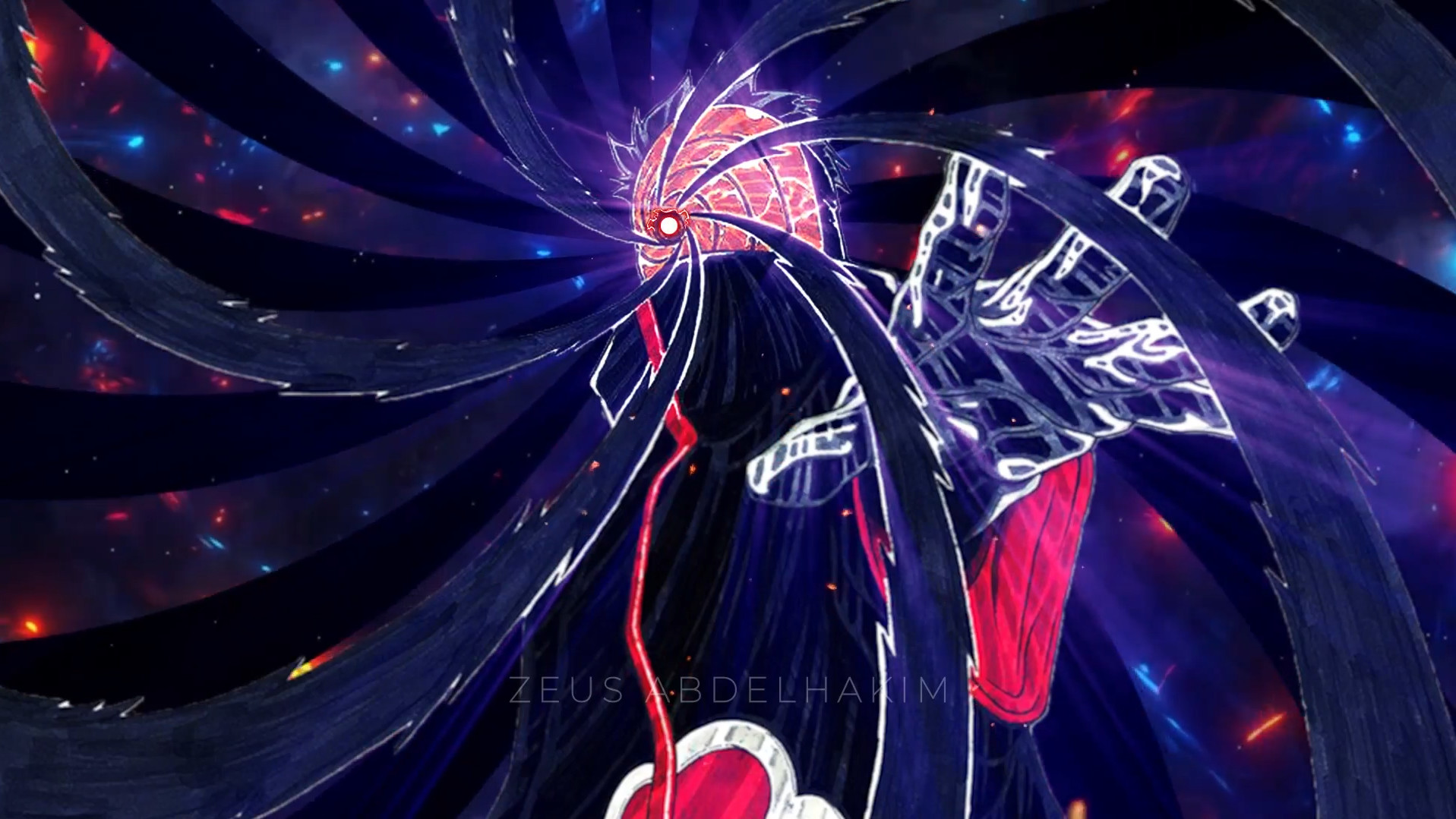 تحريك اي عمل فني قمت برسمه او تصميمه