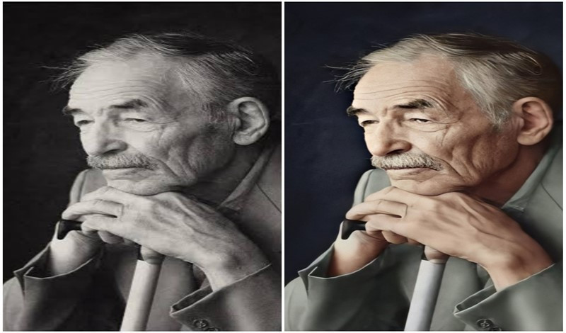 سأقوم بتلوين صورك القديمة