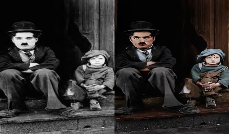 سأقوم بتلوين صورك القديمة