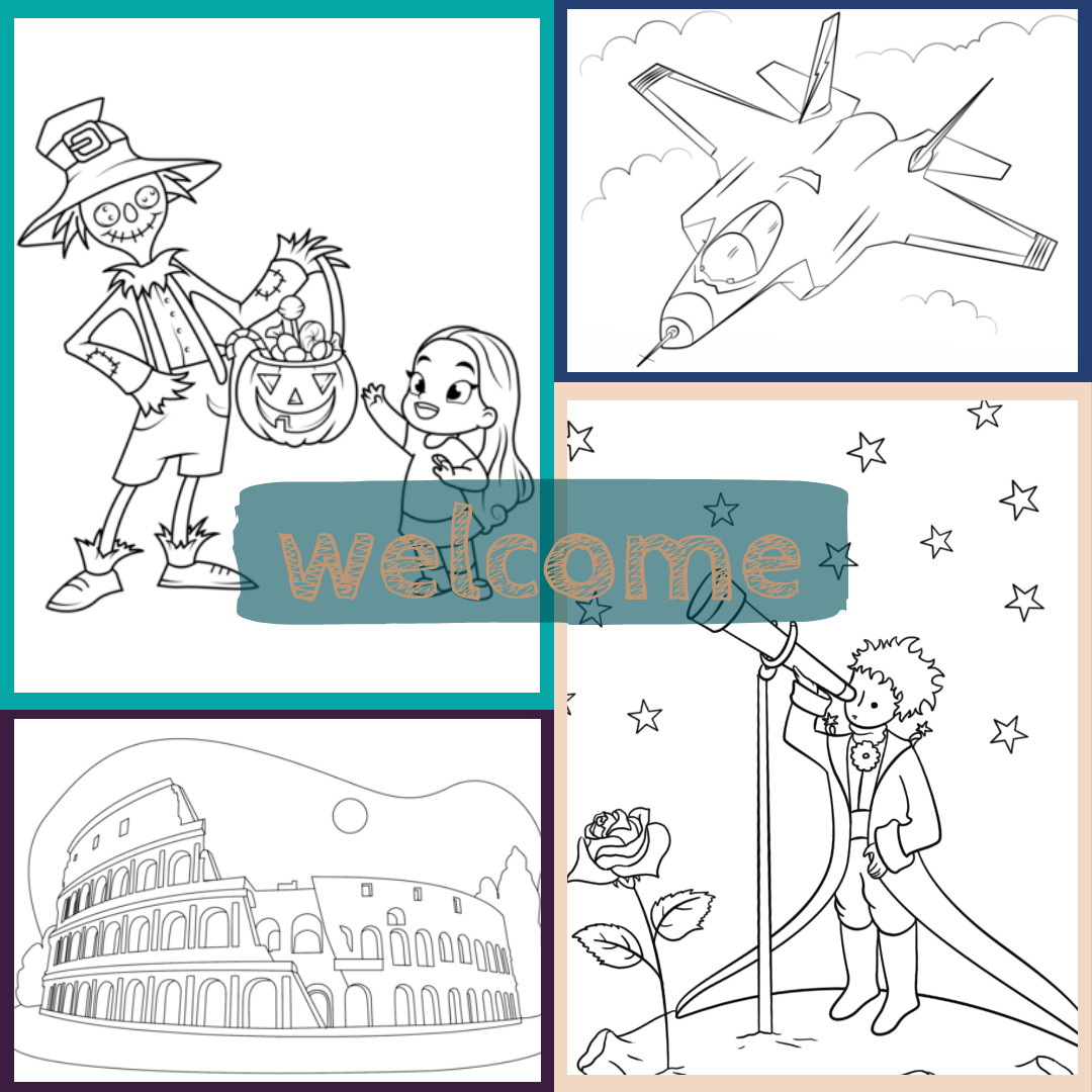 سأقوم بعمل كتاب تلوين لأطفال لمشروعك على كتب KDP