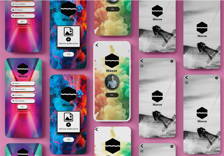 سأقوم بتصميم واجهات المستخدم لمشروعك ولعملك