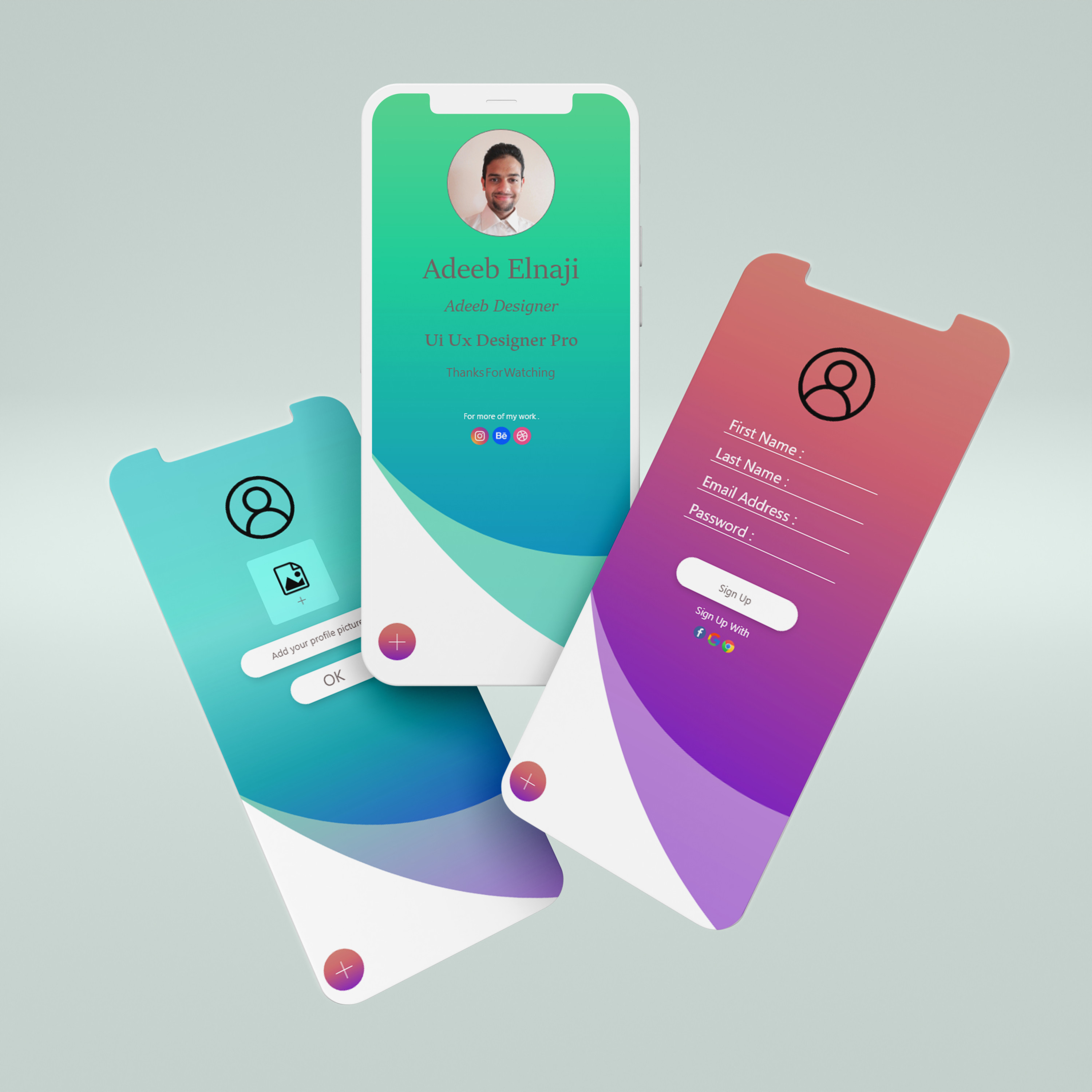 سأقوم بتصميم واجهات المستخدم لشركتك وتطبيقك