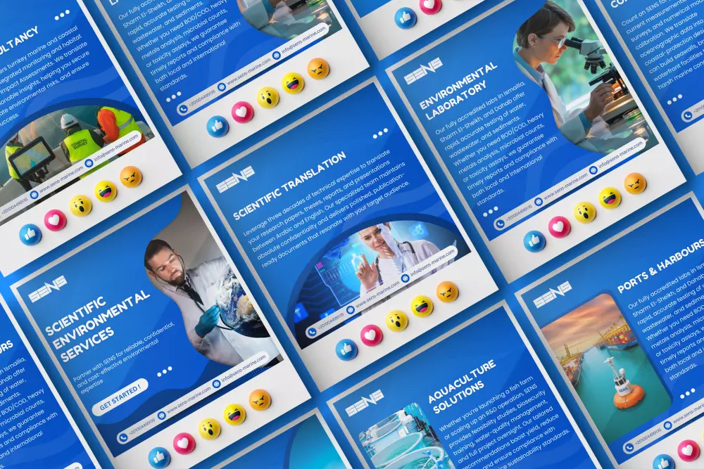 تصميمات سوشيال ميديا لجميع فئات العمل