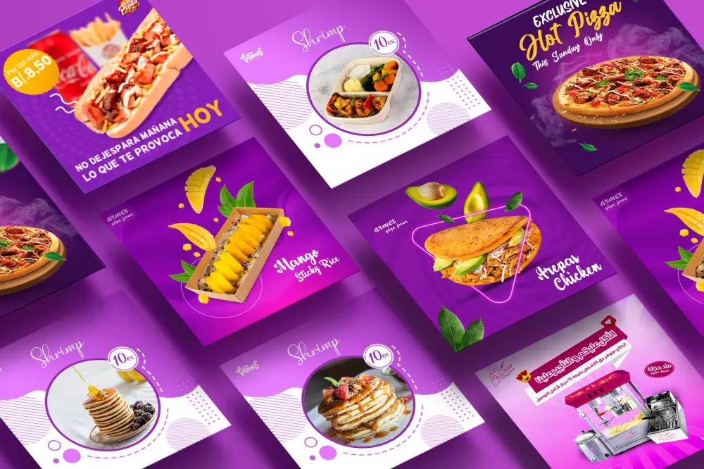 تصميم اعلان سوشيال ميديا واحد مقابل 10$