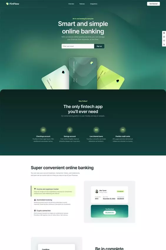 تصميم صفحة ويب بـ HTML و CSS و JS متوافقة مع جميع الأجهزة