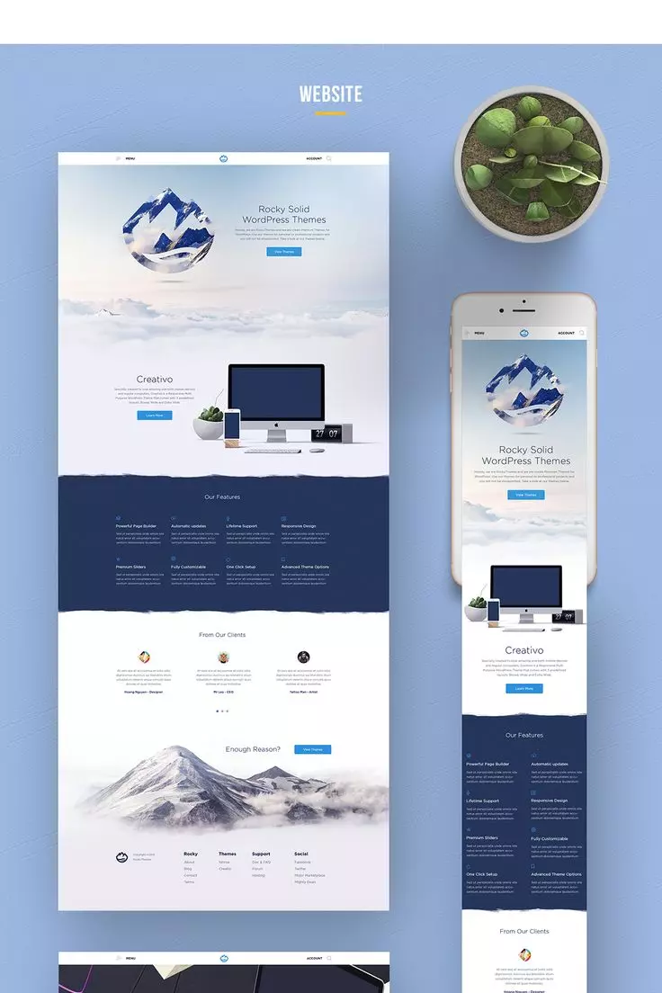 تصميم صفحة ويب بـ HTML و CSS و JS متوافقة مع جميع الأجهزة