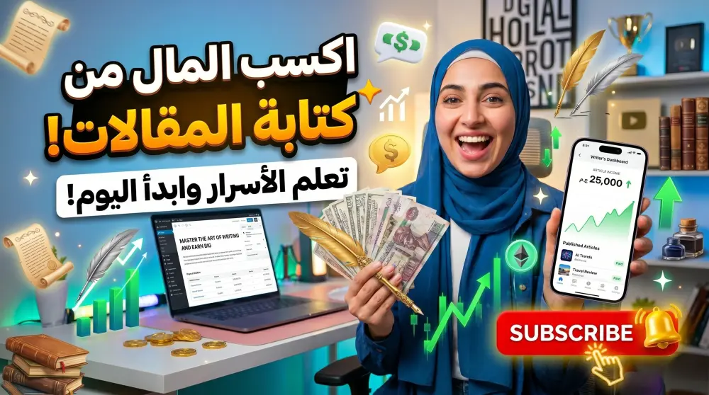 تصميم صور مصغرة احترافية لليوتيوب تزيد المشاهدات (CTR عالي)